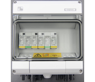 Zestaw przyłączeniowy PV - DC 2 łańcuchy PV 2 SPD CITEL typu 1+2 KV PV DC1+2 600002C