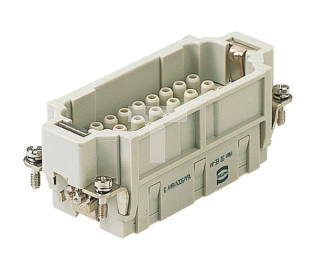 Złącze zaciskane (wkład) 32+PE męskie 500V 16A Han EE 09320323001