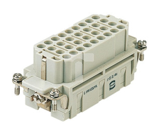 Złącze zaciskane (wkład) 32+PE żeńskie 500V 16A Han EE 09320323101