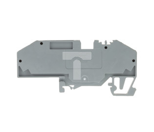 Złączka bezpiecznikowa 6mm2 szara 25A bezpiecznik płaski DIN 35mm 282-696