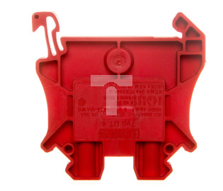 Złączka przelotowa 0,14-6mm2 czerwona UT 4 RD 3045127 /50szt./