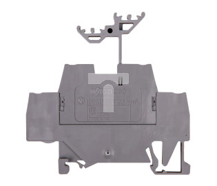 Złączka szynowa 2-piętrowa 2,5mm2 szara 280-519