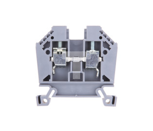 Złączka szynowa 2-przewodowa 10mm2 szara EURO 43402
