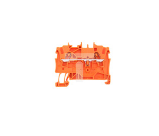 Złączka szynowa 2-przewodowa 1,5mm2 pomarańczowa 2001-1202 TOPJOBS
