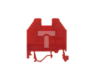 Złączka szynowa gwintowa 2,5mm2 czerwona VS 2,5 PA+ 003901002