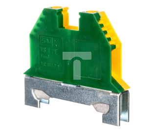Złączka szynowa gwintowa ochronna 4mm2 zielono-żółta VS 4 PE 003901476