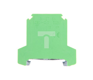 Złączka szynowa ochronna 10mm2 zielono-żółta ZSO 1-10.0 14503319