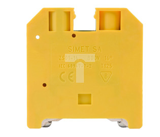 Złączka szynowa ochronna 16mm2 zielono-żółta ZSO1-16.0 14603319
