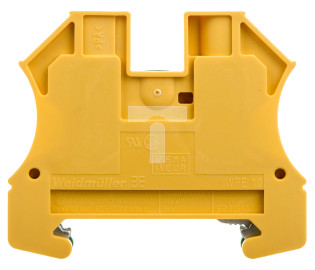 Złączka szynowa ochronna 2-przewodowa 10mm2 żółto-zielona ATEX WPE 10 1010300000