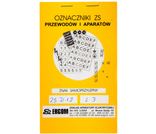 Znaki samoprzylepne ZS D12/L3 E04ZP-02030400700