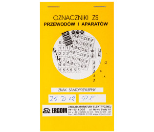 Znaki samoprzylepne ZS D12/PE E04ZP-02030401300