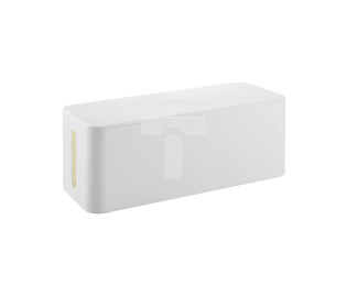 organizer do kabli - cable box L, biały,CB-1/W