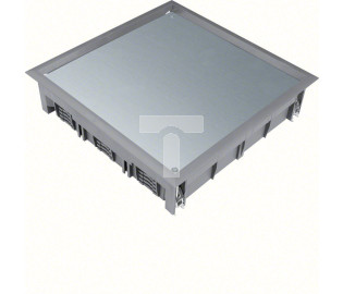 tehalit.VE-EE Pokrywa pełna VDQ12 244x244 wykładzina 12mm stal szary PA VDQ12127011