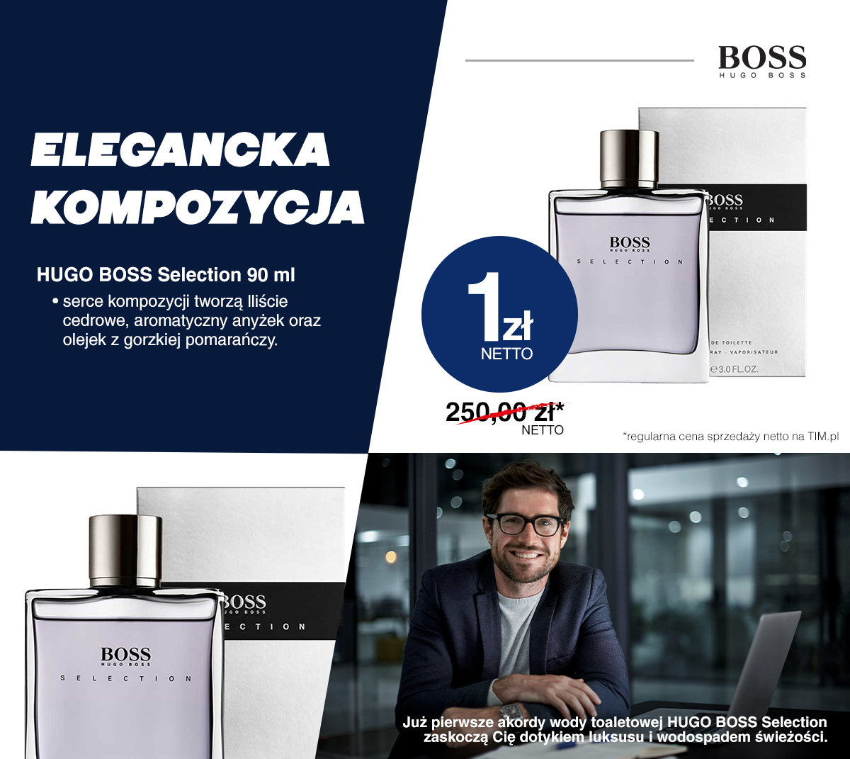 Hugo boss deals selection cena