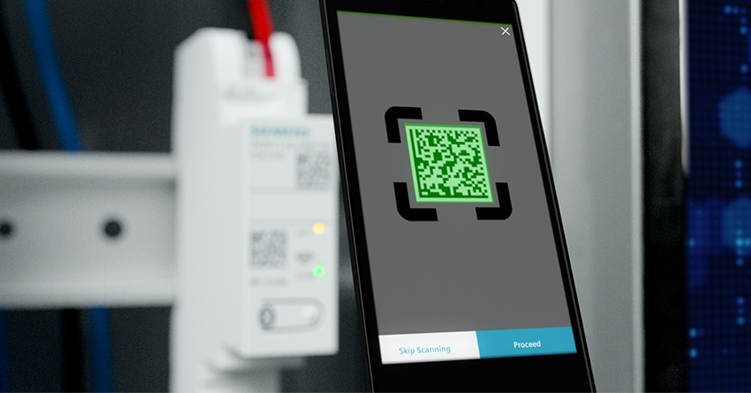 Rys8 Połączenie poszczególnych aparatów SENTRONcom za pomocą odczytu QR kodów