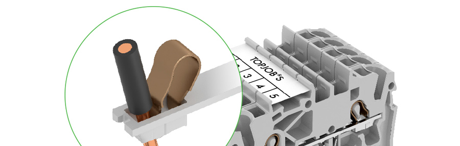 złączki listwowe wago