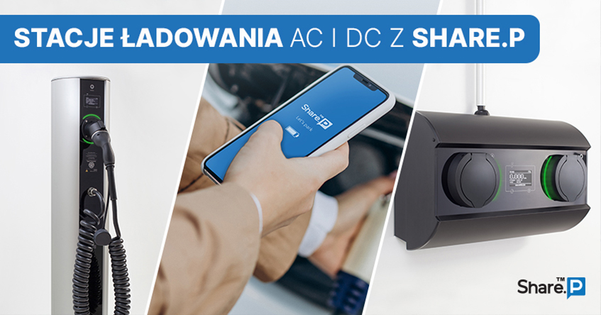 stacje ładowania ac-dc shareP