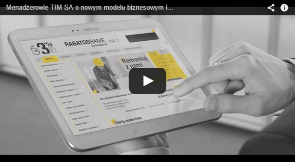 Menadżerowie TIM SA o nowym modelu biznesowym i Sklepie TIM