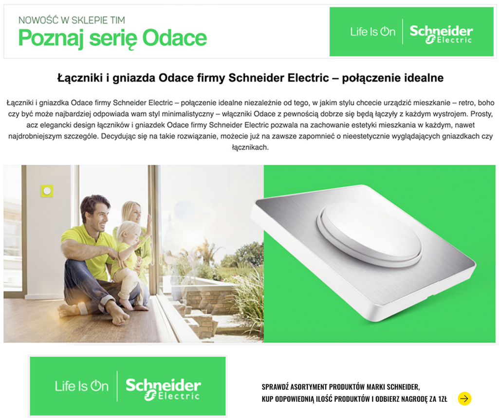 Schneider - produkty