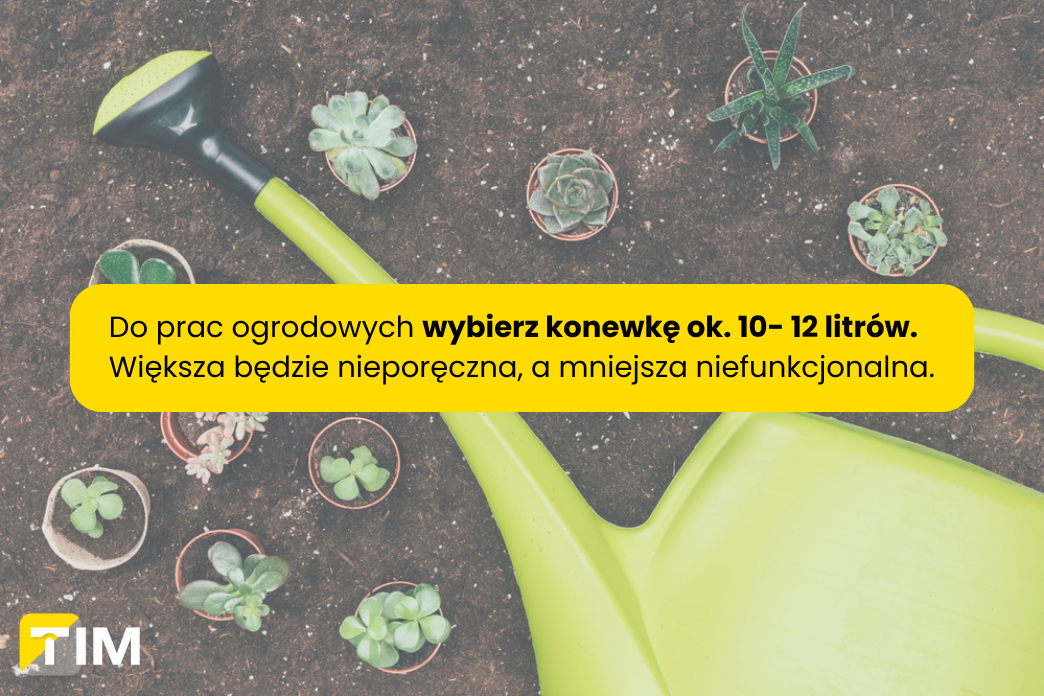 jaka konewka do ogrodu