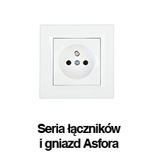 Łączniki i gniazda Asfora