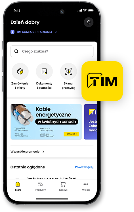 Aplikacja mobilna TIM