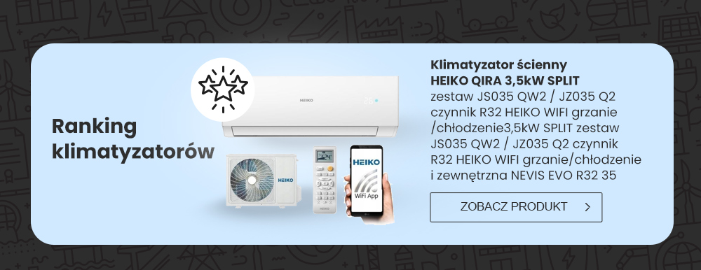 ranking klimatyzatorów ściennych heiko