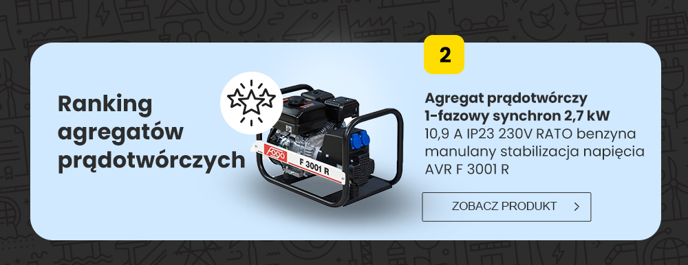 Ranking generatorów prądu