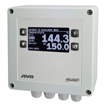 Rejestratory danych serii AR2x0.B firmy APAR Control – nowoczesne rozwiązanie do nadzoru temperatury i innych wielkości fizycznych