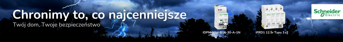 baner do ograniczników przepięć schneider