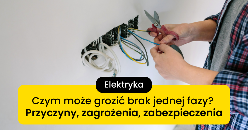 brak jednej fazy w instalacji i silnikach trójfazowych - co może być przyczyną?