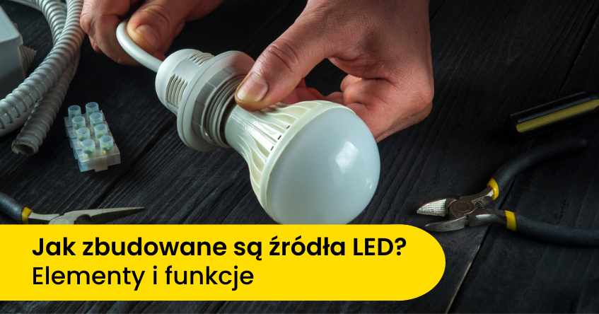 budowa żarówki LED