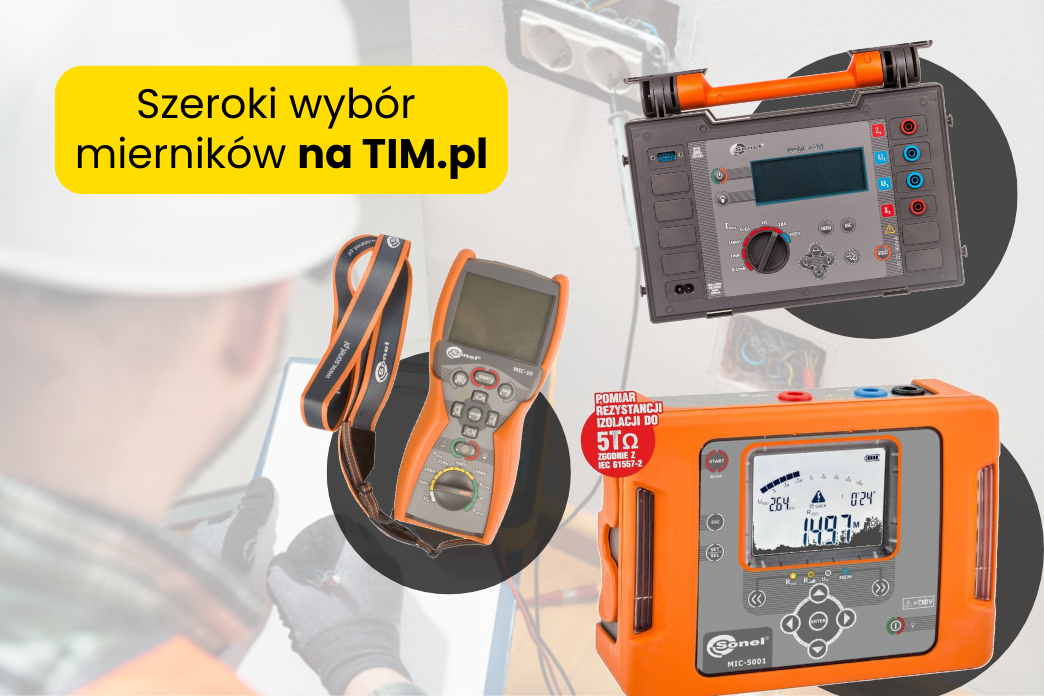 pomiar rezystnacji izolacji - mierniki elektryczne