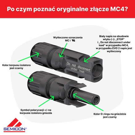 Jak rozpoznać oryginalne złącze MC4