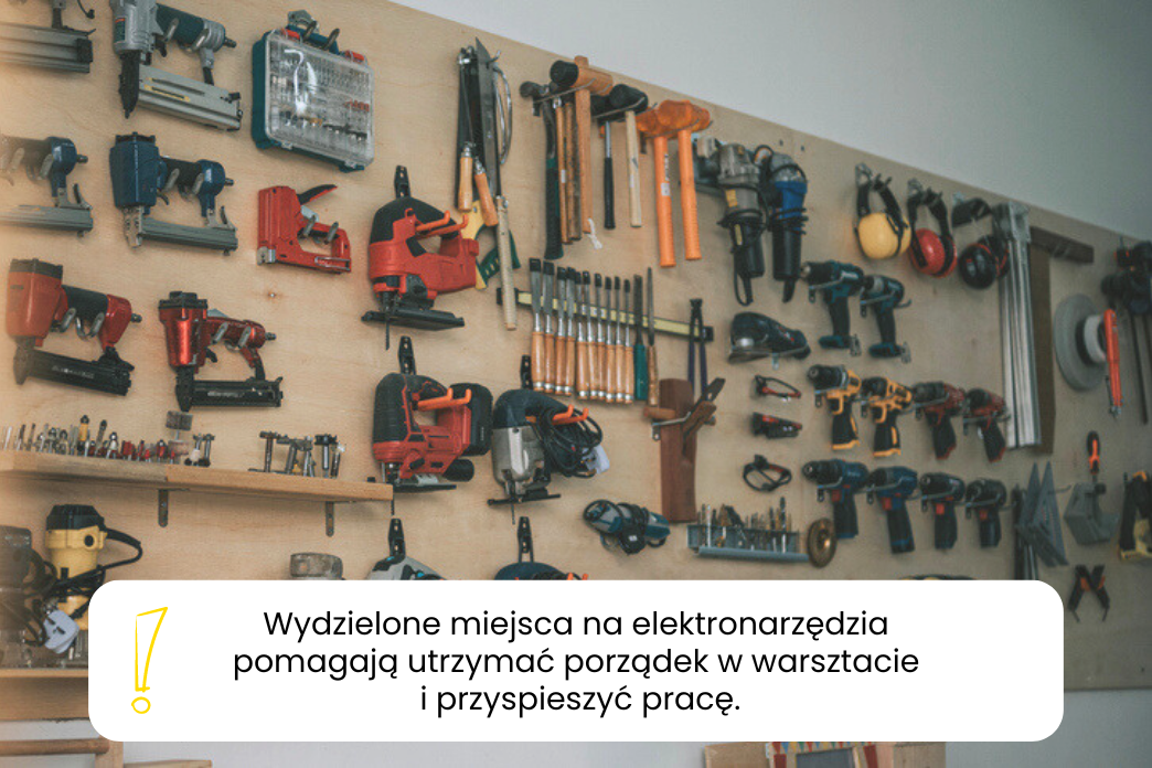 przechowywanie elektronarzędzi