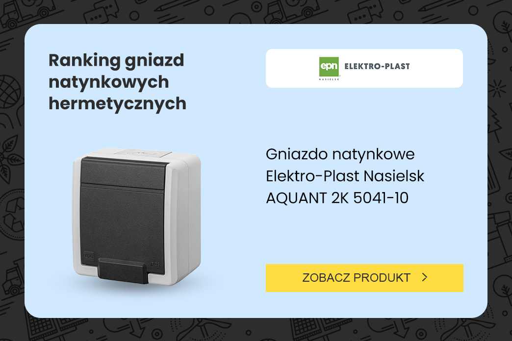 ranking hermetycznych gniazdek natynkowych