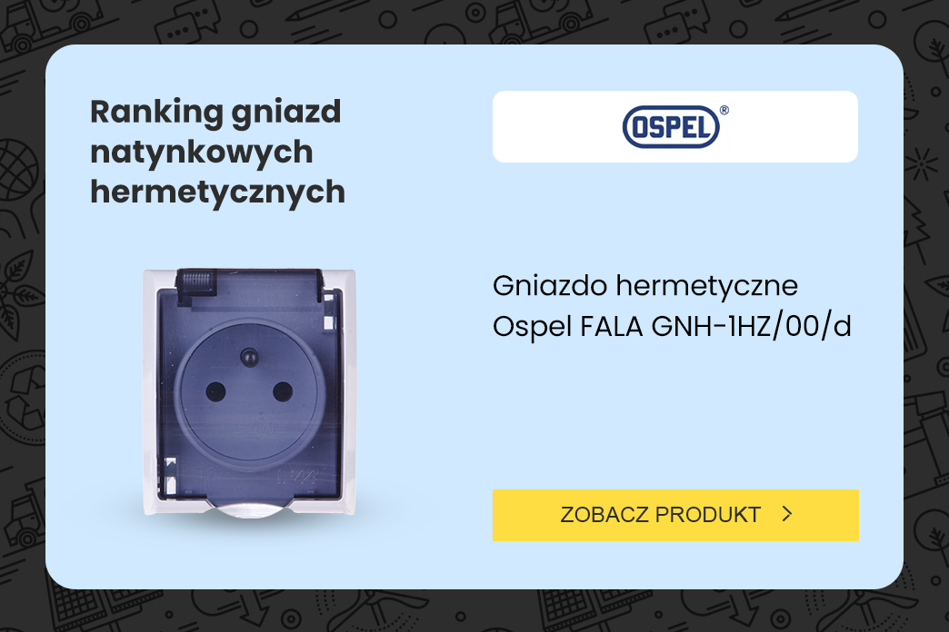 ranking hermetycznych gniazdek natynkowych