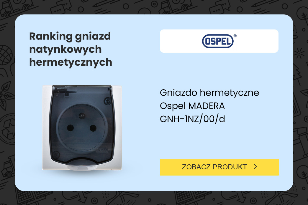ranking hermetycznych gniazdek natynkowych