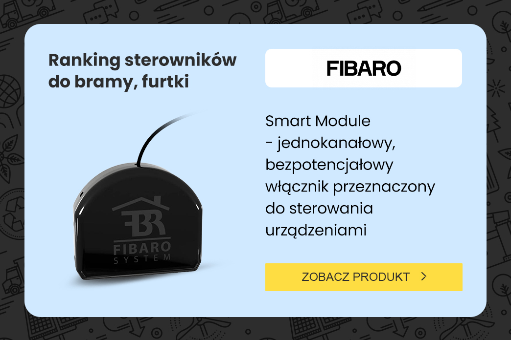 ranking top 10 sterowników SMART do bram, furtek i drzwi