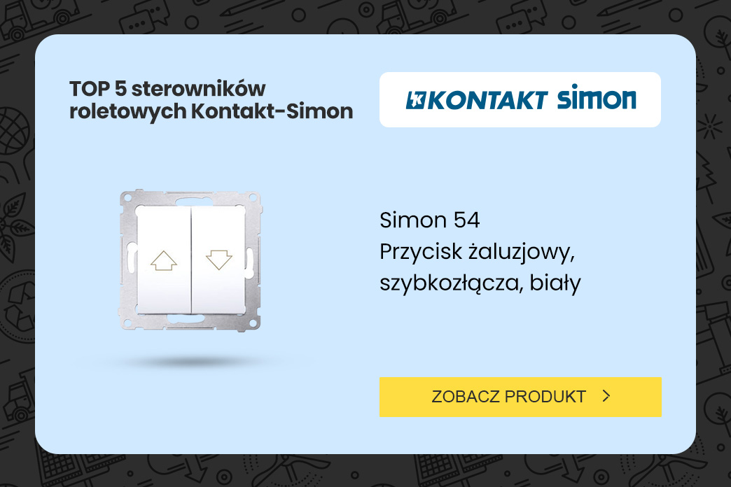TOP 5 przycisków roletowych Kontakt-Simon – główny ranking