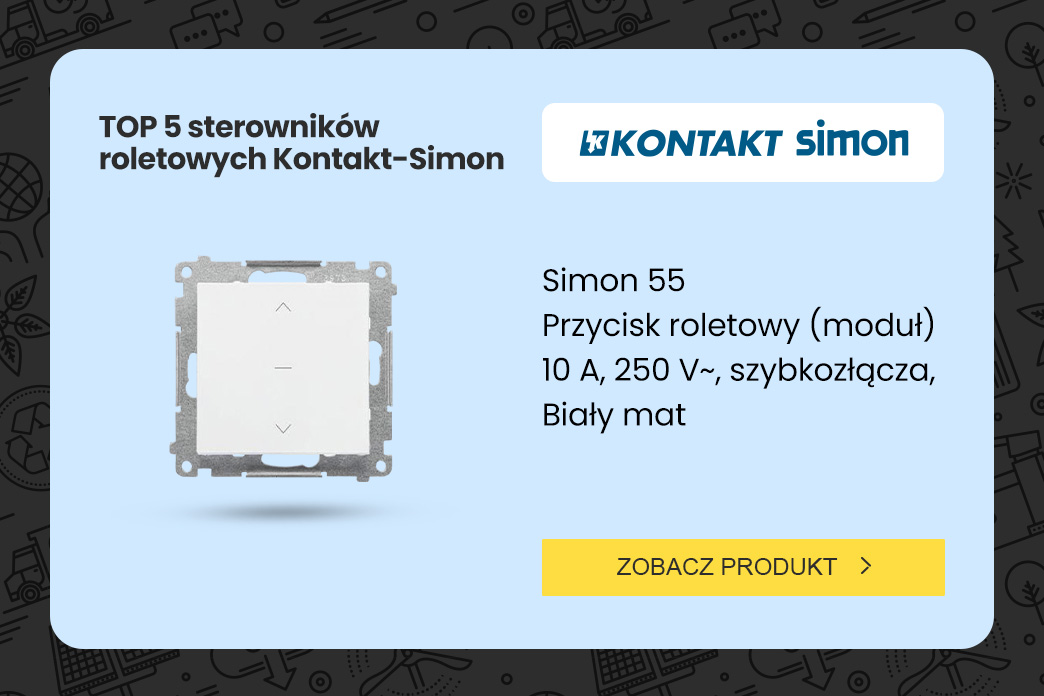 TOP 5 przycisków roletowych Kontakt-Simon – główny ranking