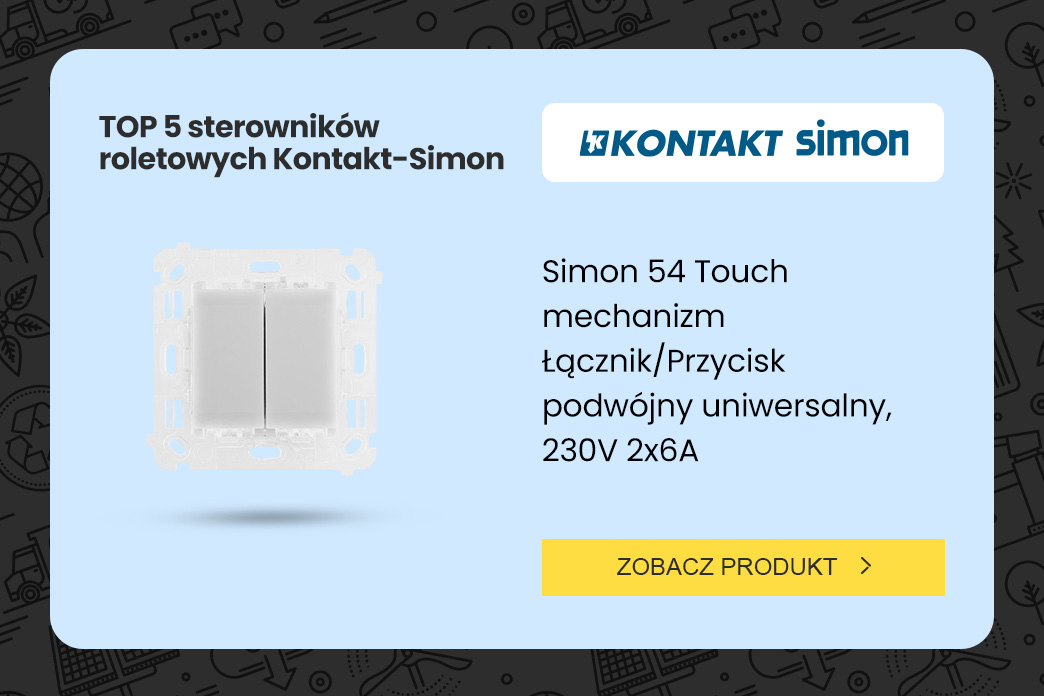 TOP 5 przycisków roletowych Kontakt-Simon – główny ranking