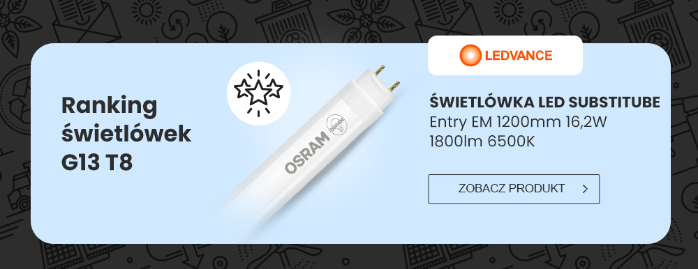 ranking świetlówek led Ledvance