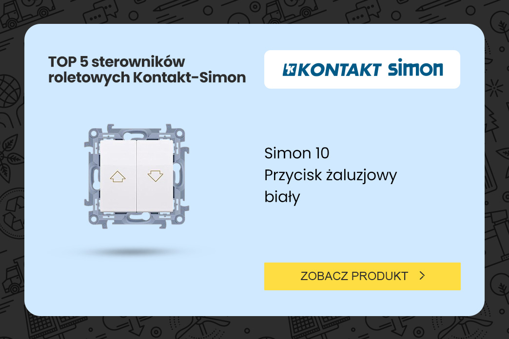 TOP 5 przycisków roletowych Kontakt-Simon – główny ranking