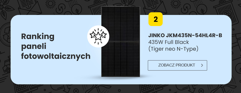 ranking paneli fotowoltaicznych jinko