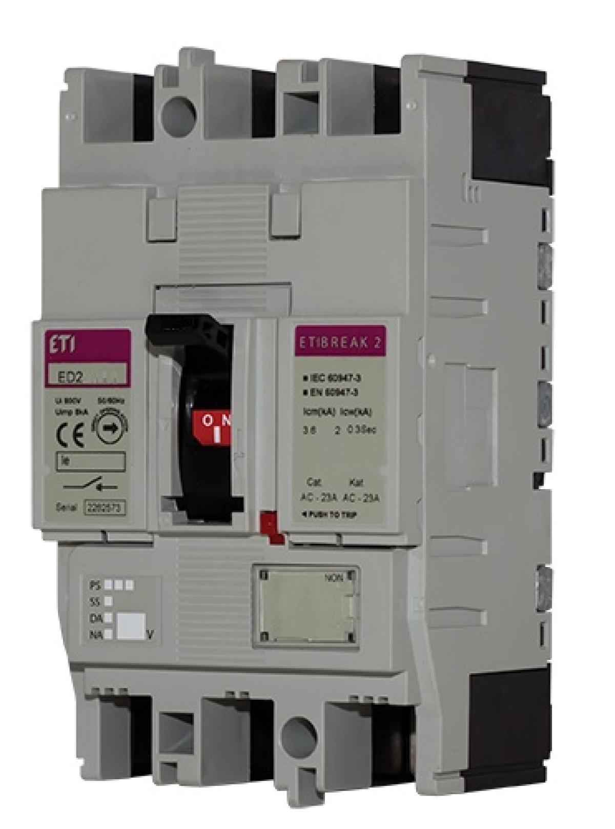 Rozłącznik izolacyjny 3P 250A 6kA ED2S
