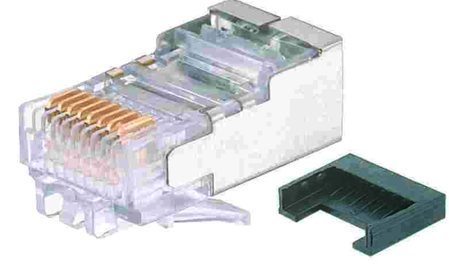 styk rj45 dwuelementowy ekranowany