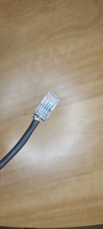 Wtyk modularny 8P8C dwuczęściowy na kablu typu F/UTP