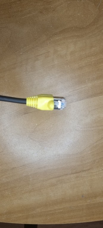 Wtyk modularny 8P8C dwuczęściowy na kablu typu F/UTP