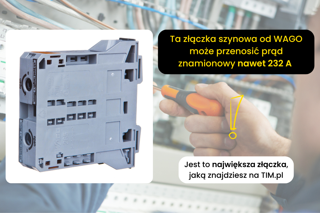 złączka szynowa 232A